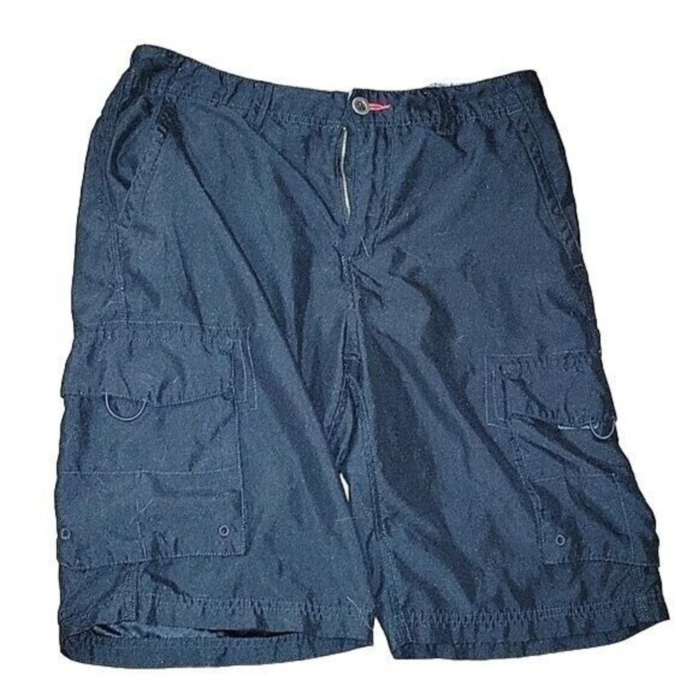 TONY HAWK Cargo Shorts Black 31 Summer Spring Casual Lightweight Pockets Relaxed